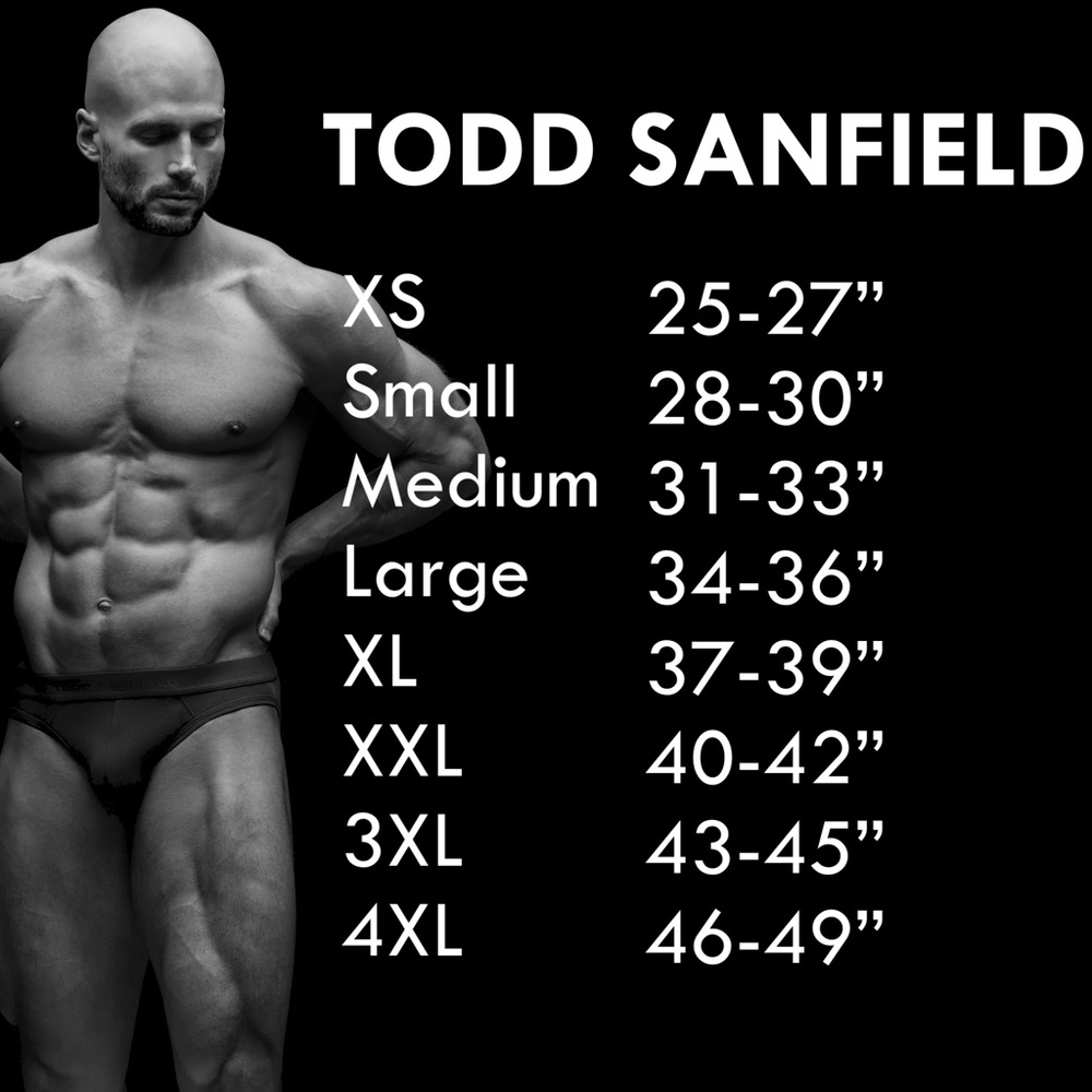 Todd Sanfield Sand Freestyle Micro Swimsuit Large New with tags 80% nylon - Picture 6 of 6